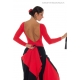 Body flamenco manica lunga B1051 - 